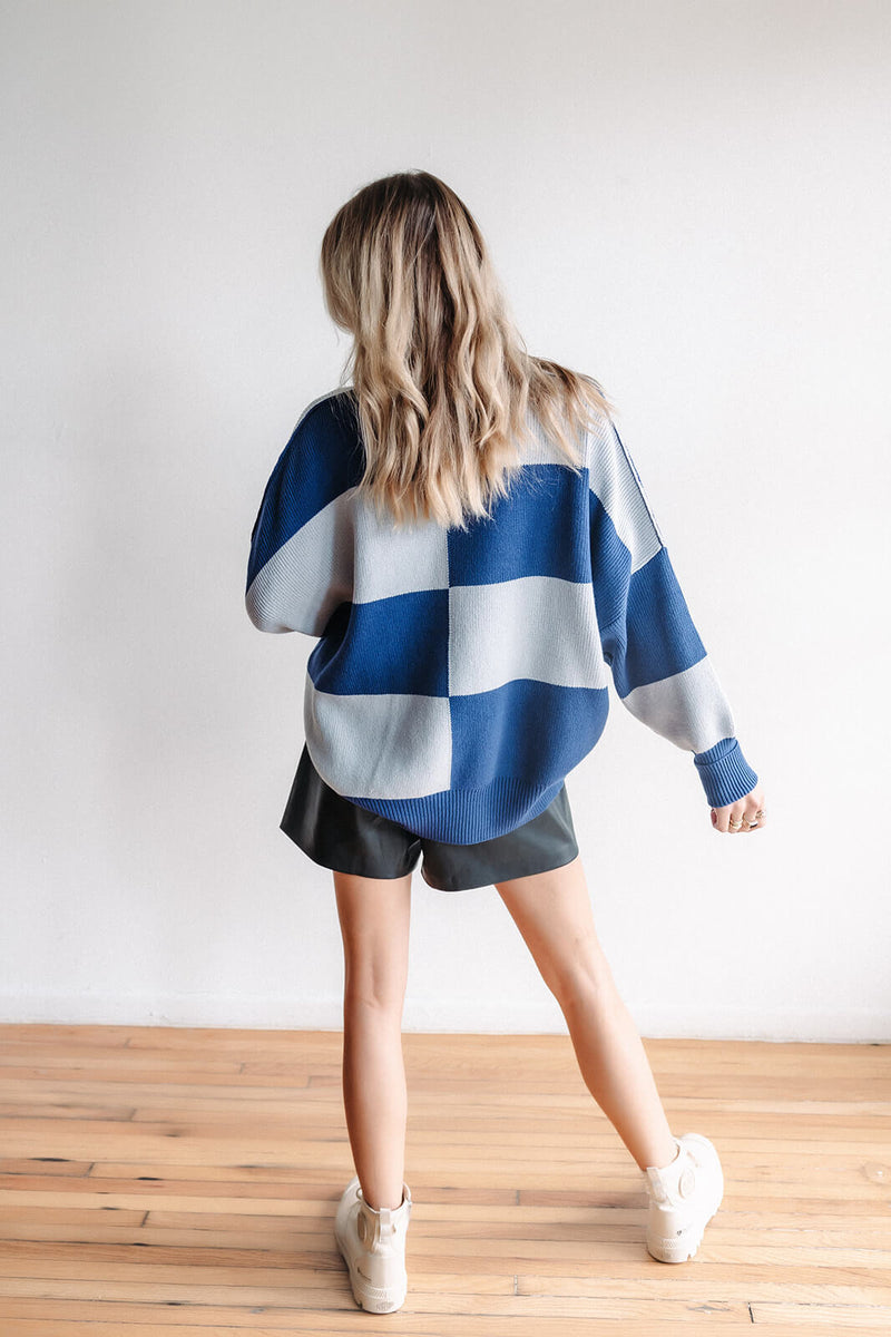 arlo-free-people-checker-easy-street-tunic-pullover-blueprint-combo