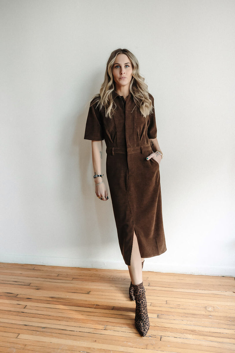 arlo-sage-pradox-cord-shirt-midi-dress