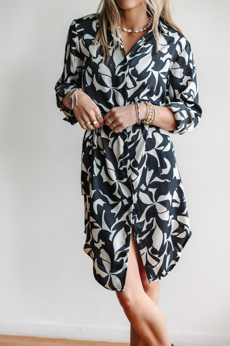 arlo-dex-satin-black-white-floral-printed-wrap-dress