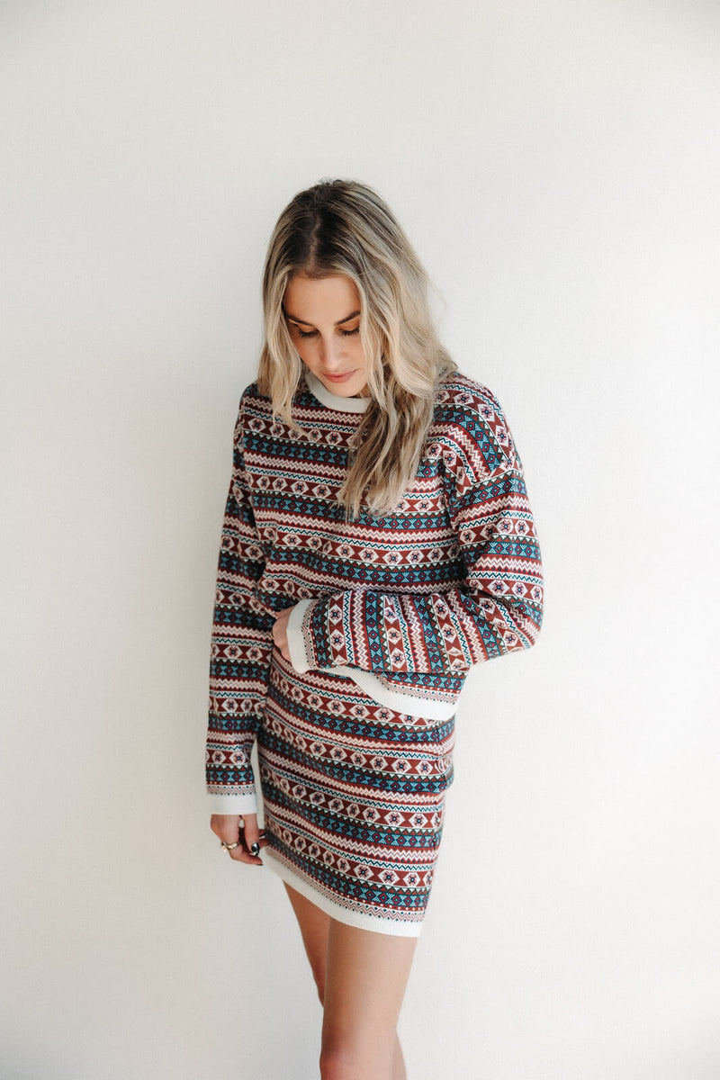 Stitches + Stripes Hardison Pullover