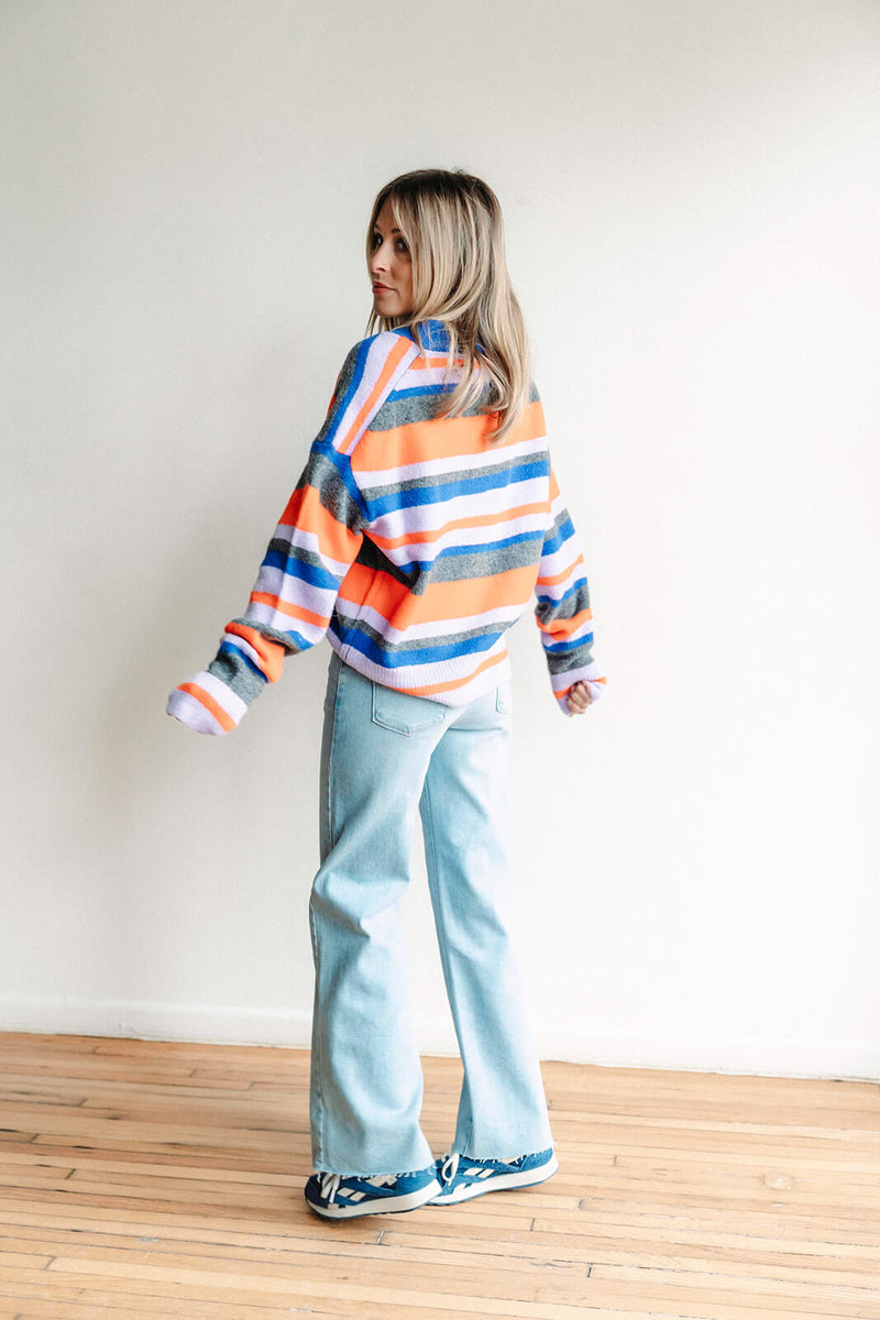 arlo-la-biz-royal-combo-cardi-bold-colorful-stripes