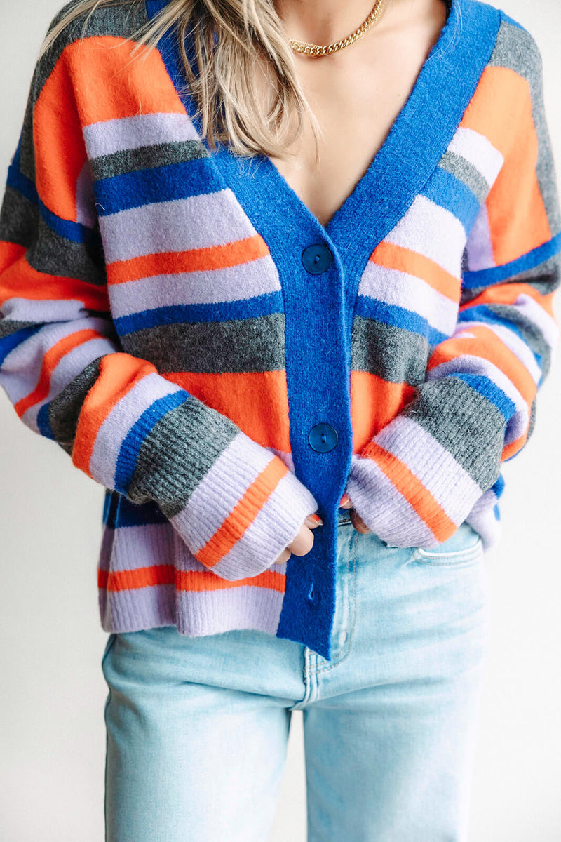 arlo-la-biz-royal-combo-cardi-bold-colorful-stripes