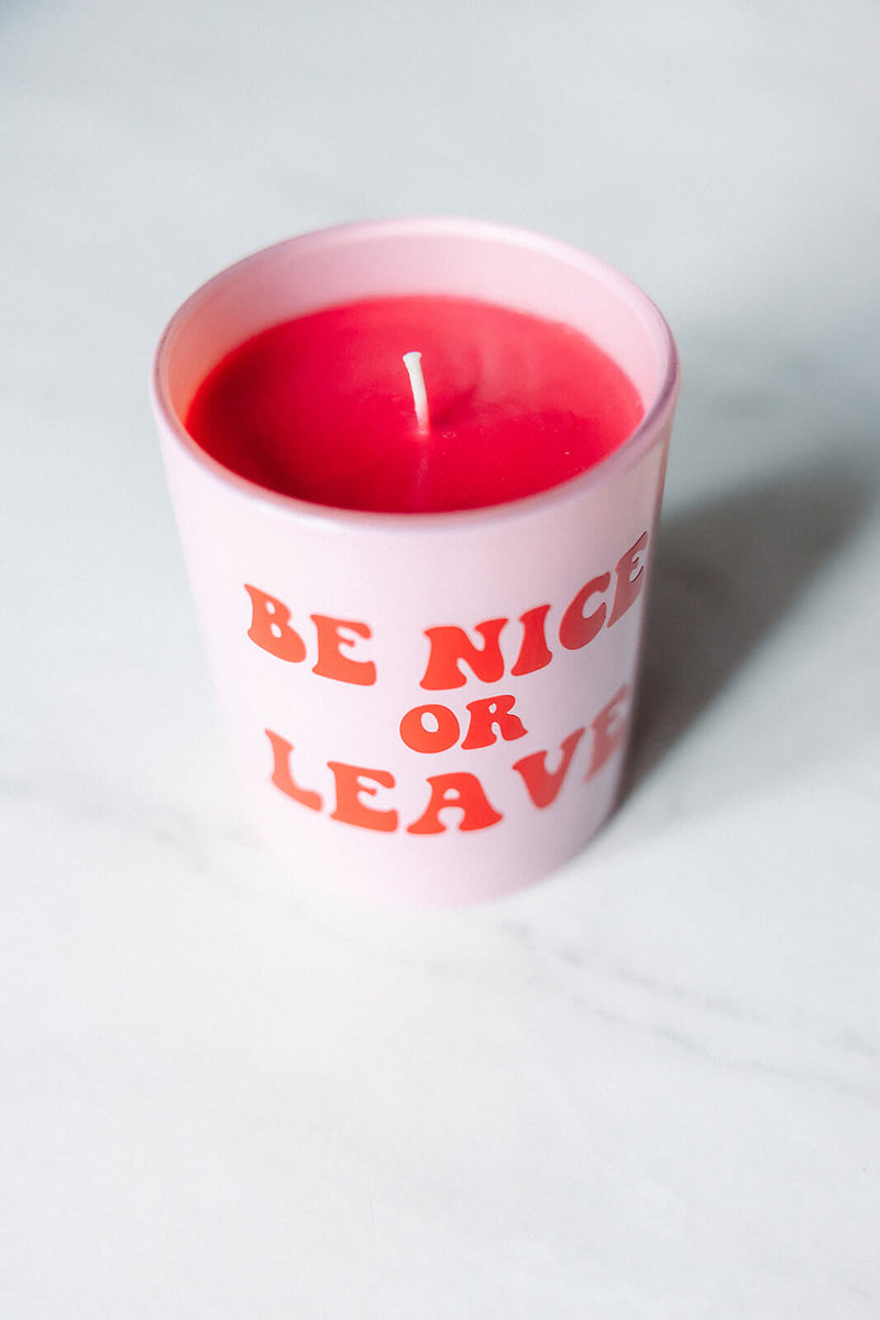 arlo-be-nice-or-leave-candle